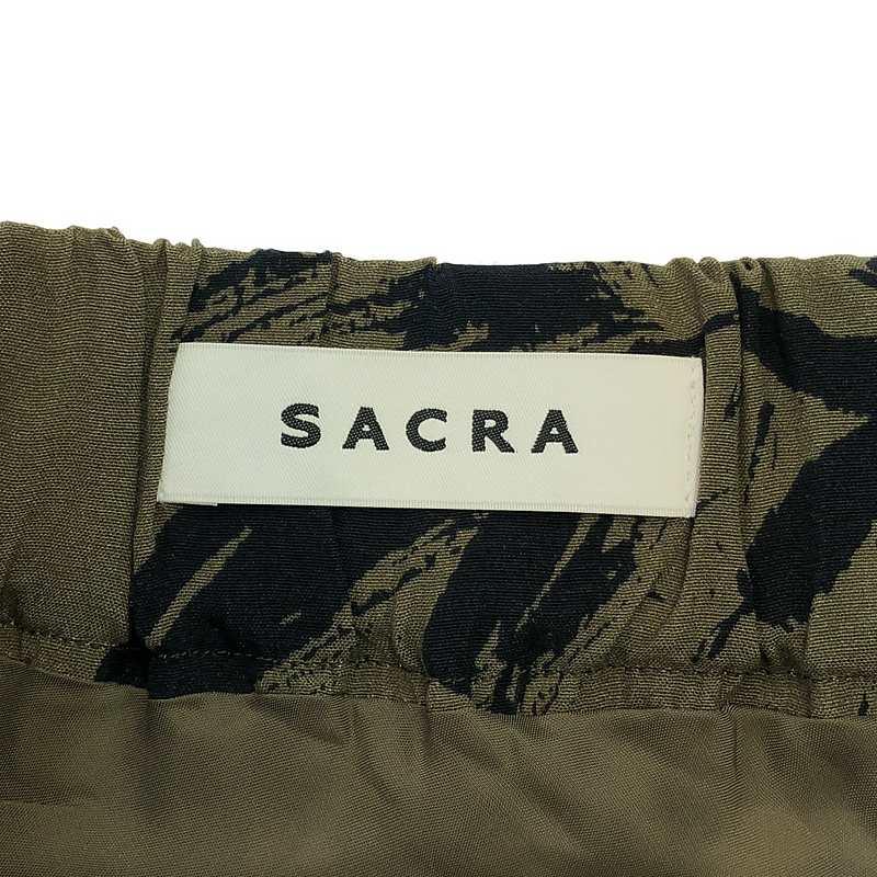SACRA / サクラ | SHADE FLOWER SKIRT シェード フラワー スカート | 38 | カーキ | レディース | SACRA（ファッション） | 05