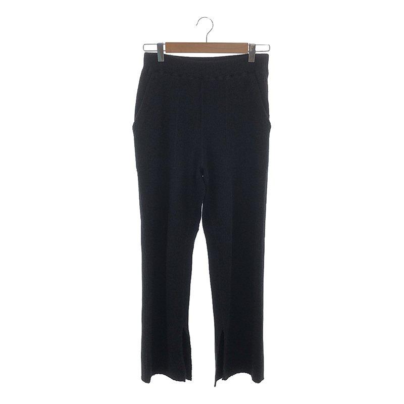 PHEENY / フィーニー | Big waffle slit pants ビッグワッフル 