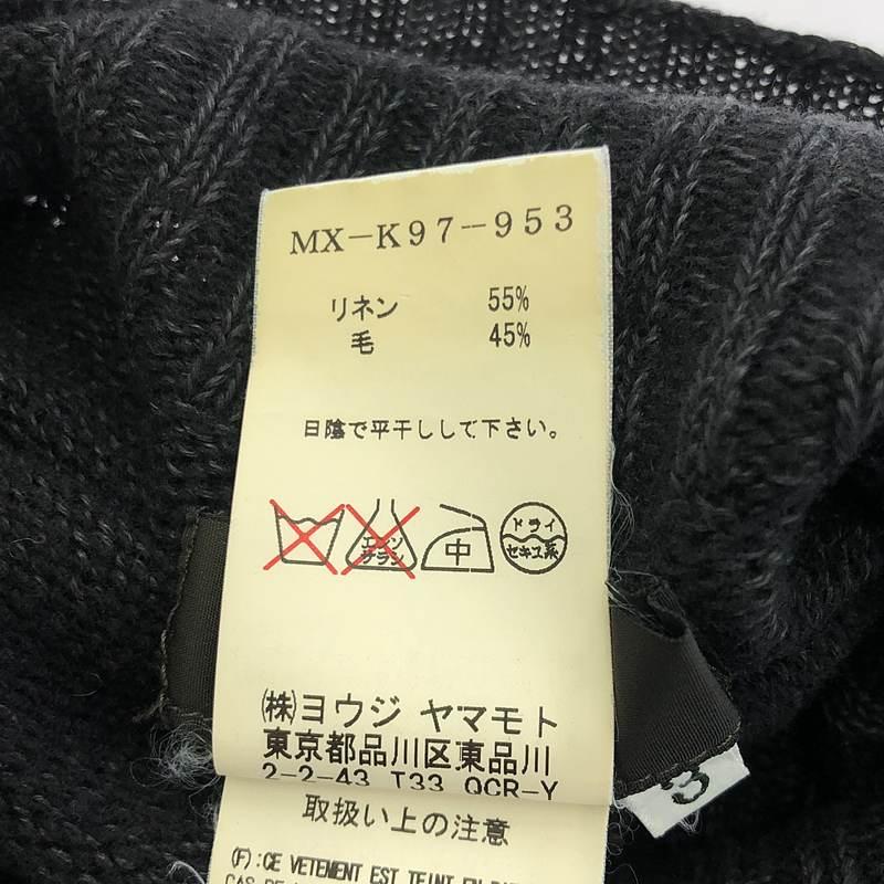 【美品】00s Y's for men ワイズフォーメン タートルネックニット 美品】00s Y's for men ワイズフォーメン タートルネックニット
