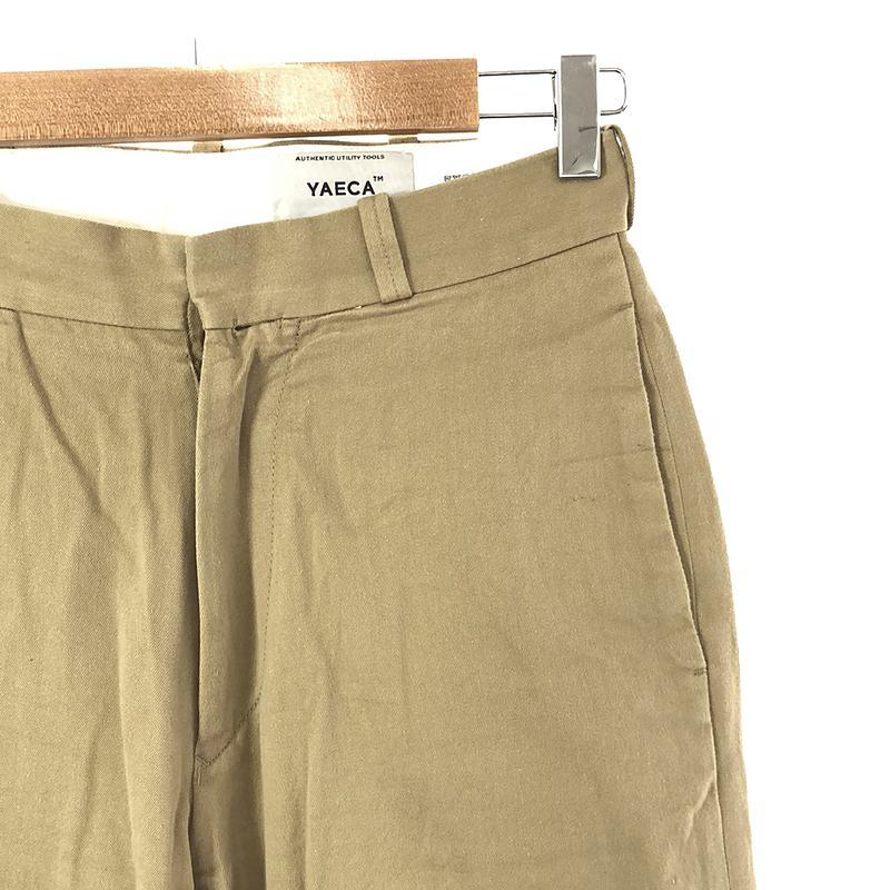YAECA / ヤエカ | CHINO CLOTH PANTS WIDE パンツ 28 ベージュ