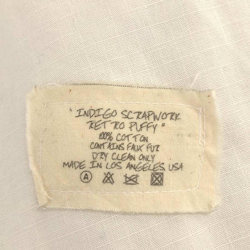 Greg Lauren デニムパッチワークベースボールジャケット GREG LAUREN / グレッグローレン | INDIGO SCRAP WORK RETRO