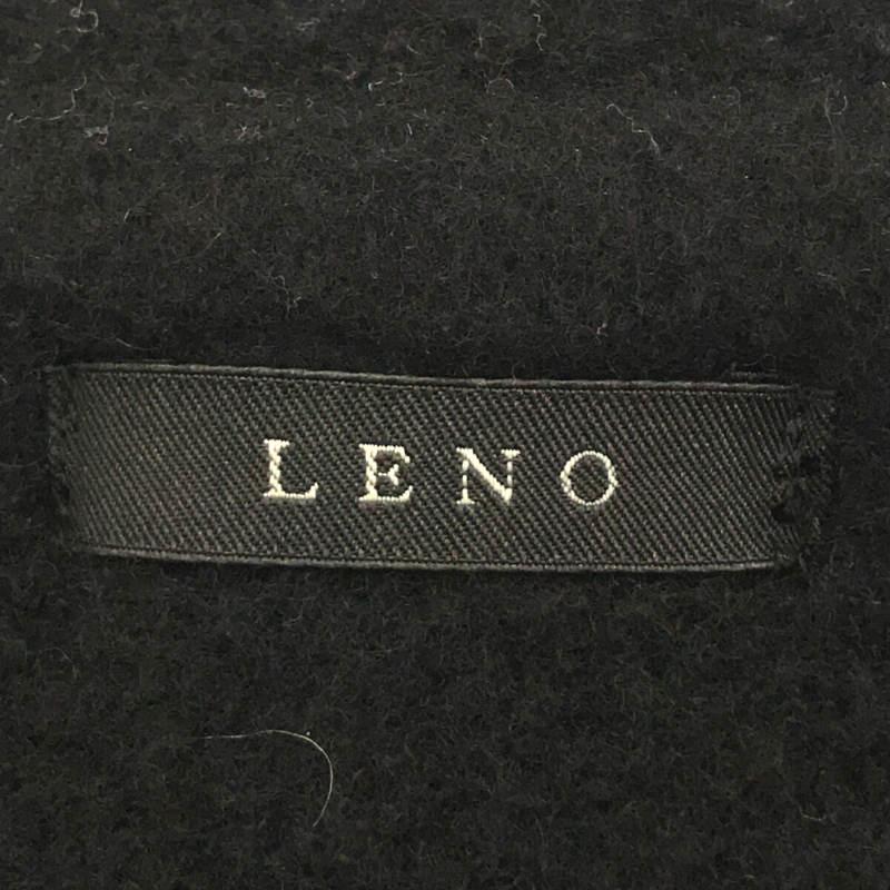 LENO / リノ | ウール カシミヤ ロング ダッフル コート 1 ブラック