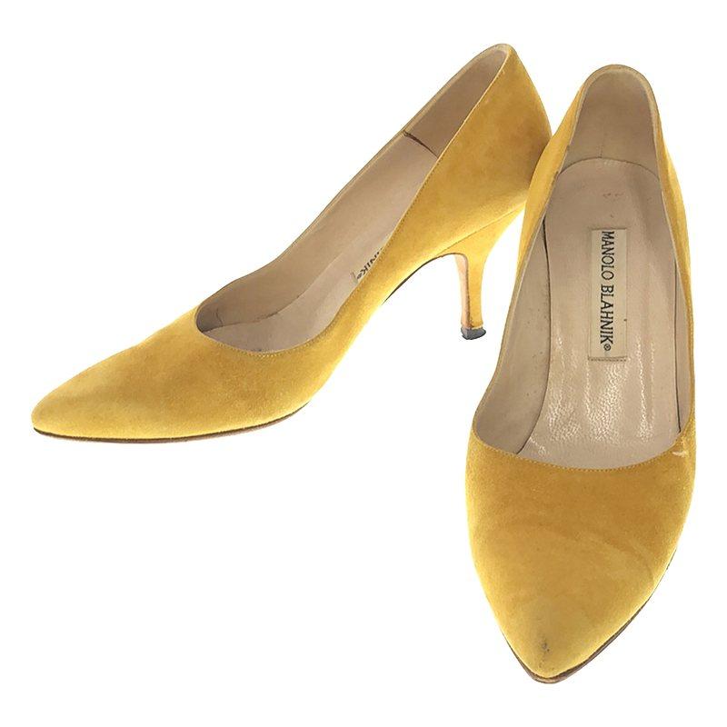 MANOLO BLAHNIK（マノロブラニク） | スエード ポインテッドトゥ