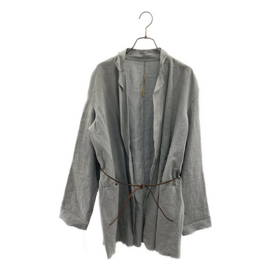 ISABELLA STEFANELLI / イザベラステファネリ Amedeo Linen Solbiati アメデオ ソバルチリネン ノーカラー | 
