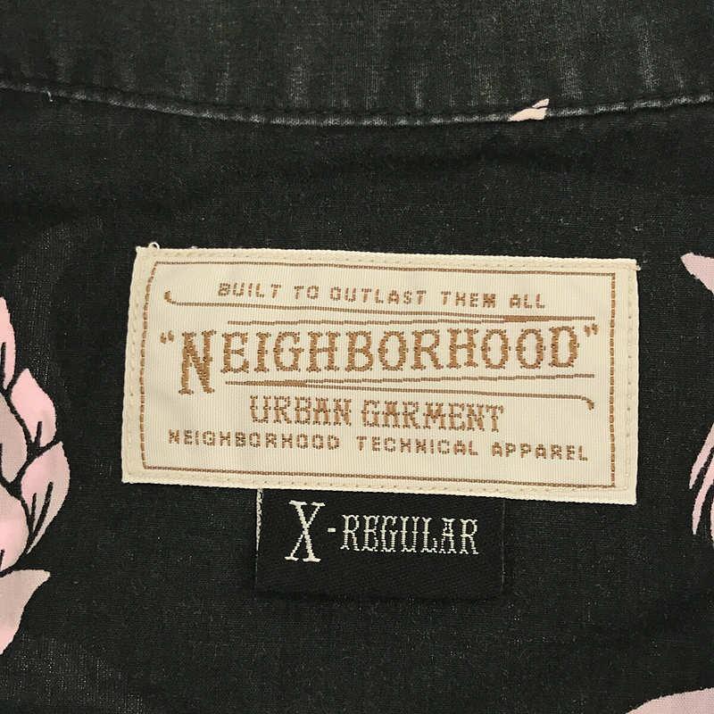 NEIGHBOR HOOD / ネイバーフッド | × IOLANI イロアニ 別注 パイナップル柄 半袖 アロハシャツ | XL | ブラック | メンズ｜kldclothing｜05