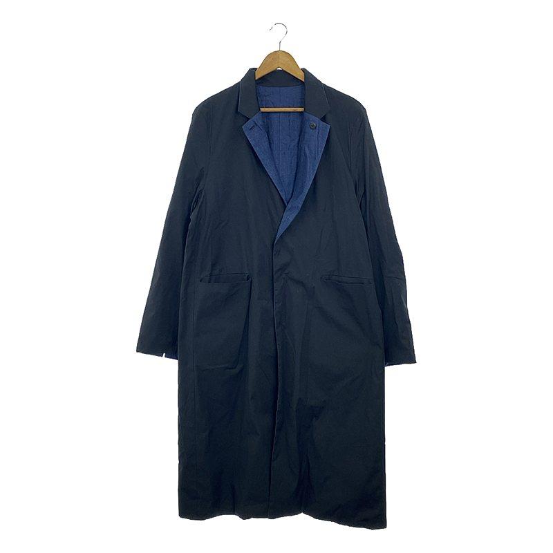 SUNSEA / サンシー | REVERSIBLE SPECK LINEN COAT リバーシブル 