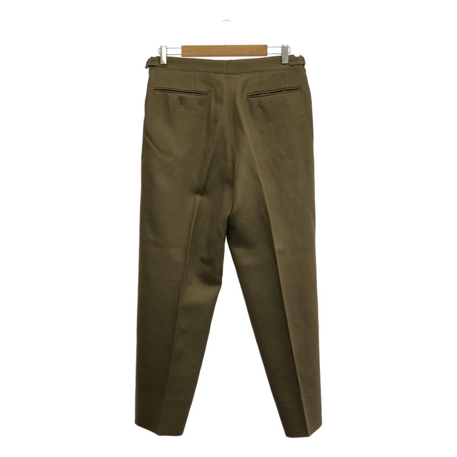 美品】 HEUGN / ユーゲン | AARON ウールリネン 2インプリーツ サイド