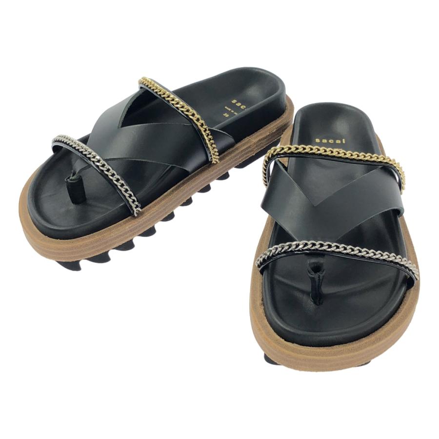 【sacai】Wedge Thong Sandals トングサンダル　サイズ37 sacai / サカイ Wedge Thong Sandals トング サンダル : KLD