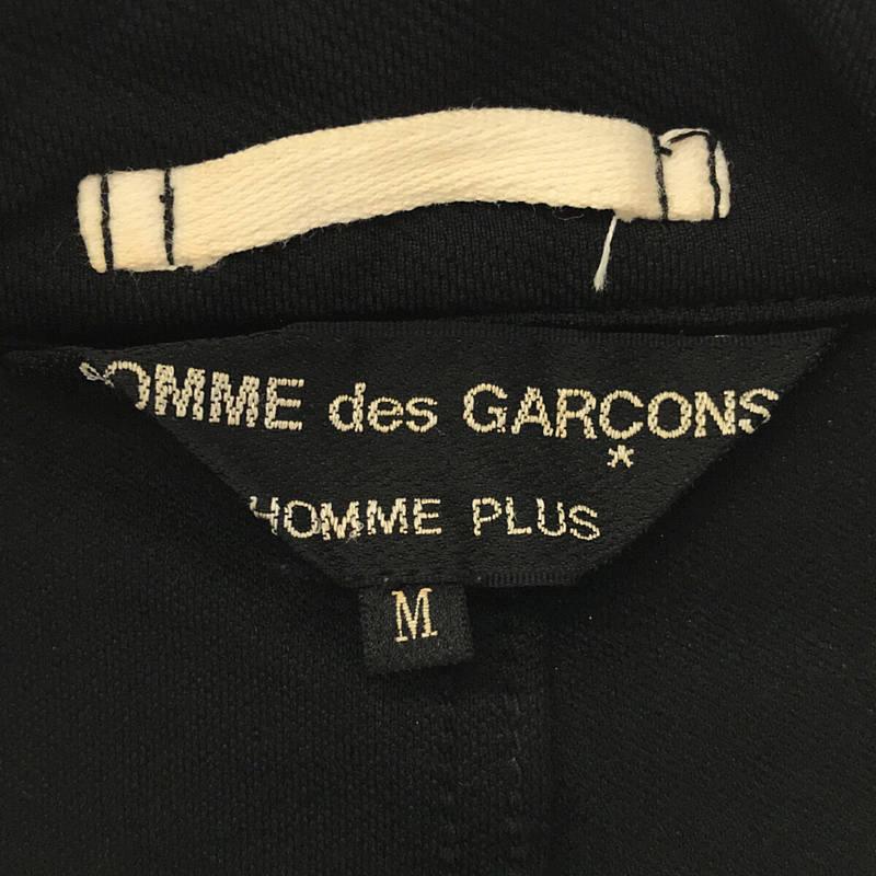 COMME des GARCONS HOMME / コムデギャルソンオム | 2008AW | パッチ付き ロングジャケット | M | ブラック | メンズ｜kldclothing｜05