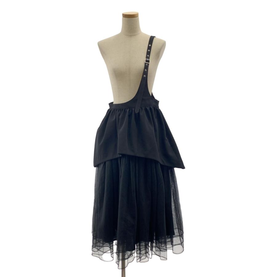 noir kei ninomiya ドッキングギャザーチュールドレスワンピース noir kei ninomiya ドッキングギャザーチュールドレスワンピース