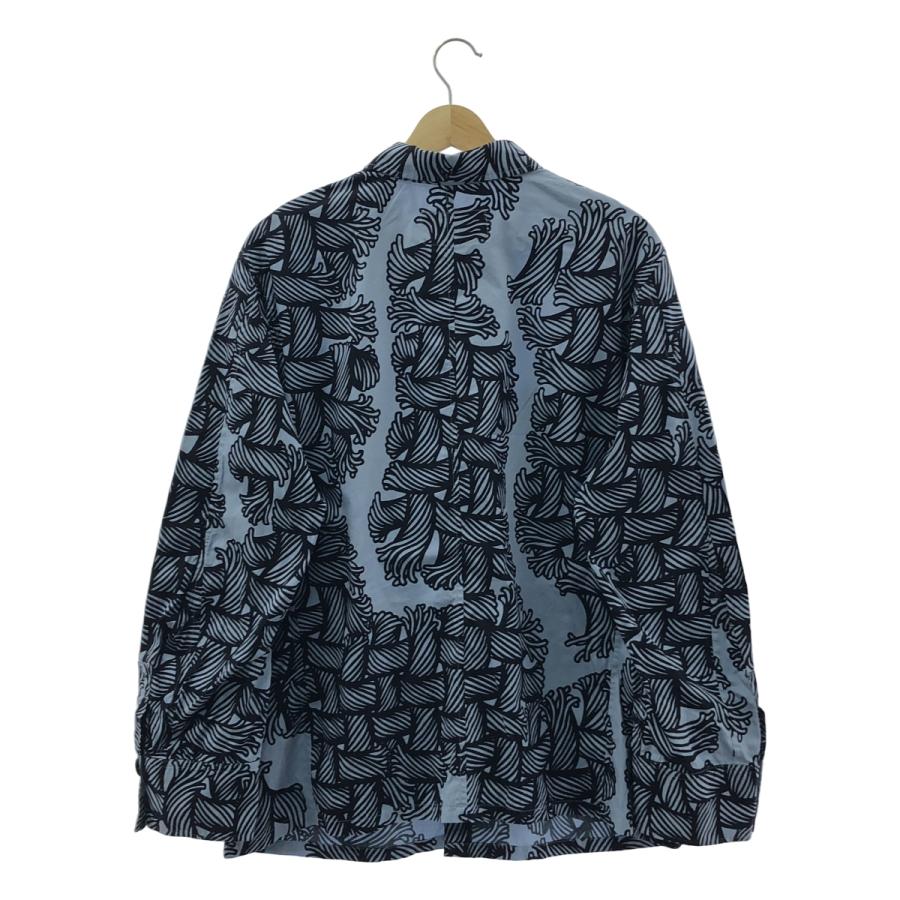 nemeth・ネメス　青 Tシャツ NEMETH Nemeth / ネメス | Broad Print コットン プリントシャツ