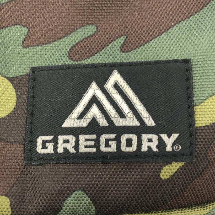 GREGORY / グレゴリー 総柄 迷彩 カモフラージュ ロゴ パデッド