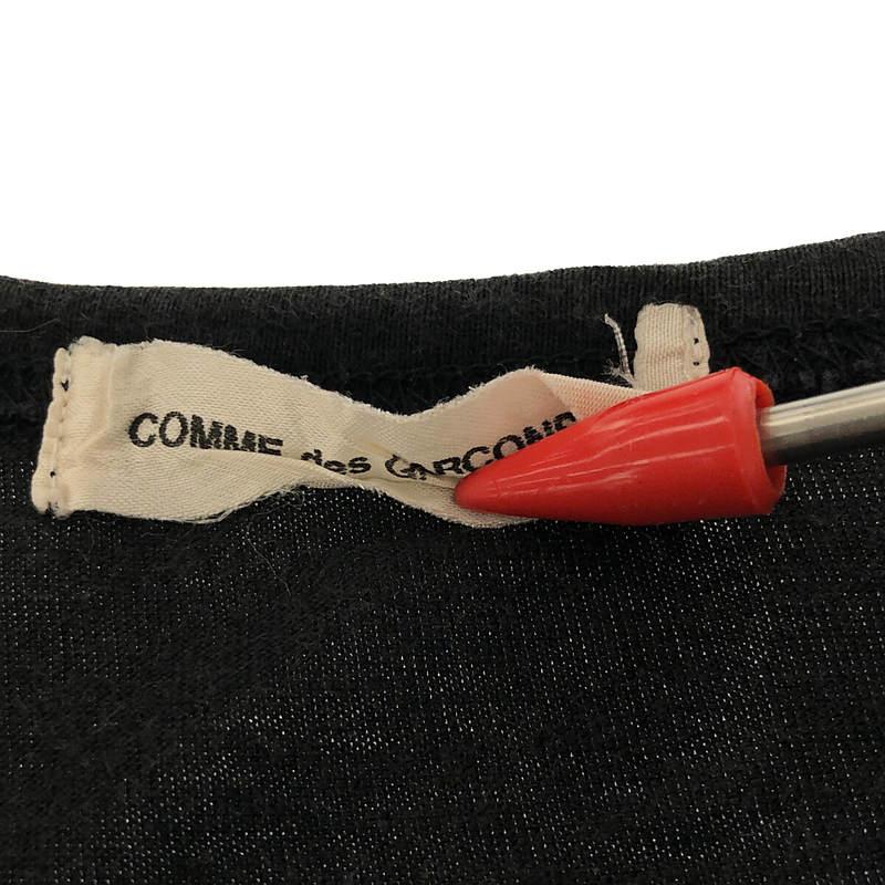 COMME des GARCONS / コムデギャルソン | 90s ヴィンテージ クルーネック Tシャツ | ブラック | レディース｜kldclothing｜07