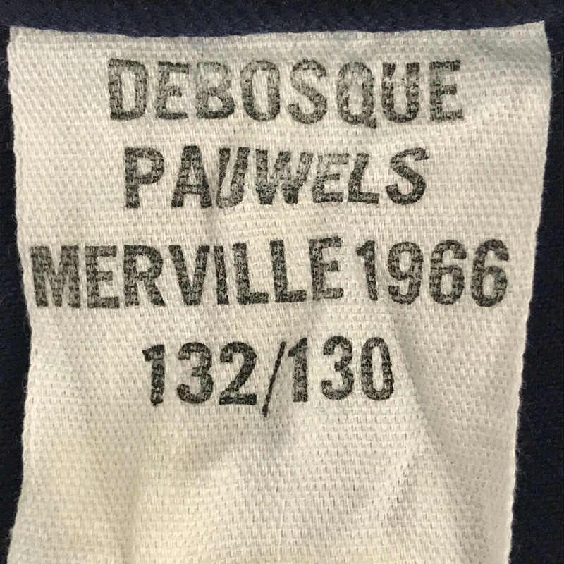 VINTAGE / ヴィンテージ 古着 | 1960s〜 | フランス製 1966s DEBOSQUE PAUWELS MERVILLE フレンチ ミリタリー ワーク ロング コート アトリエ ユーロ | 132/130｜kldclothing｜05