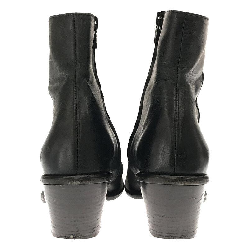 UNTISHOLD / アンチショルド | Naty -5 Leather レザー ショートブーツ