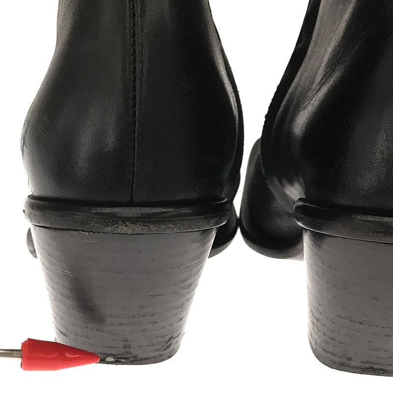 UNTISHOLD / アンチショルド | Naty -5 Leather レザー ショートブーツ