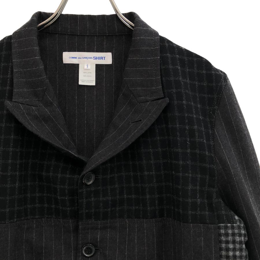 COMME des GARÇONS SHIRT パッチワークジャケット S COMME des GARCONS SHIRT / コムデギャルソンシャツ パッチワーク