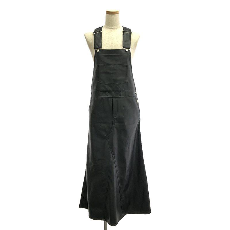 アパルトモンlappartement Leather Overall Skirt アパルトモンlappartement Leather Overall Skirt