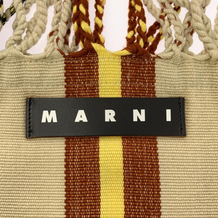 MARNI / マルニ ストライプ マーケット ハンモックバッグ : KLD