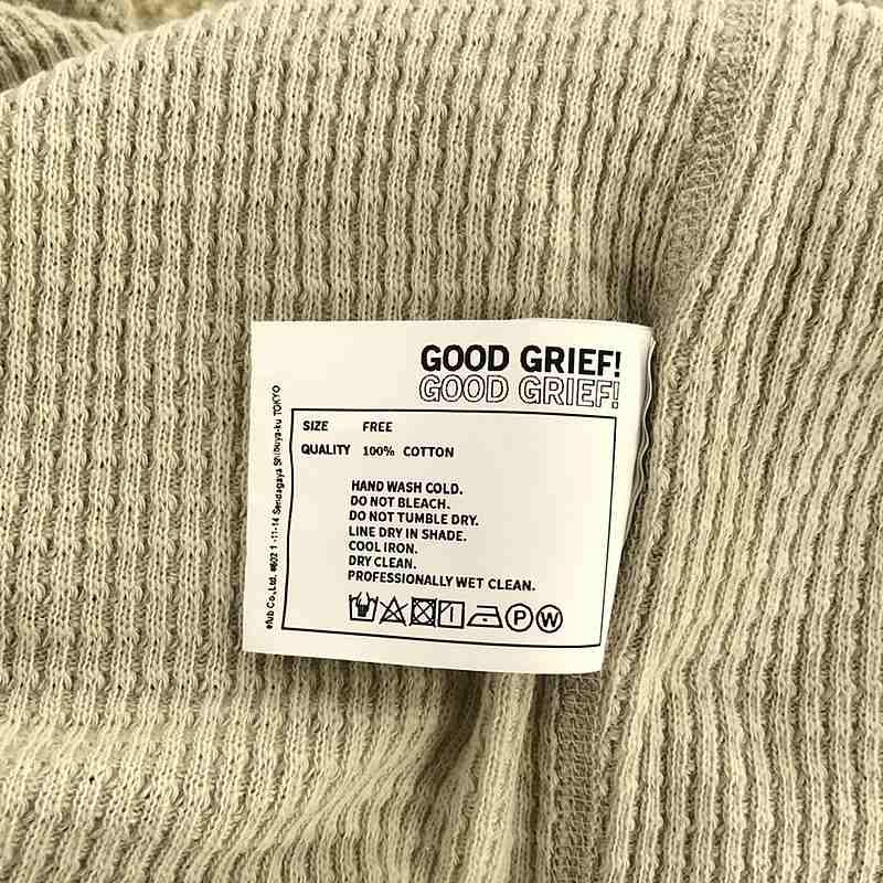 新品タグ付き☆アパルトモン GOOD GRIEFヘンリーネックサーマルトップス 新品タグ付 アパルトモン GOOD GRIEF! ヘンリーネックサーマル