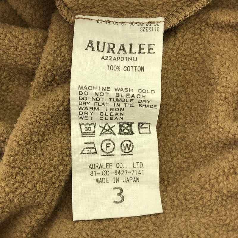 AURALEE（オーラリー） | 2022AW | ELASTIC HIGH GAUGE SWEAT P/O エラ