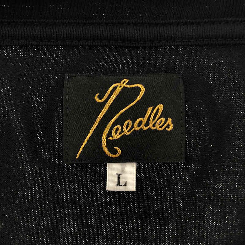 【美品】  Needles / ニードルス | パピヨン 刺繍ロゴ ポケット Tシャツ | L | ブラック | メンズ｜kldclothing｜06