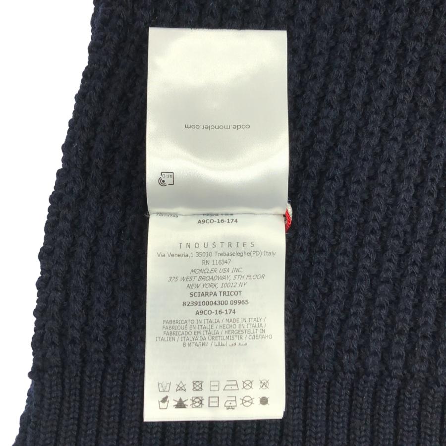 MONCLER（モンクレール） SCIARPA TRICOT ウール トリコロール