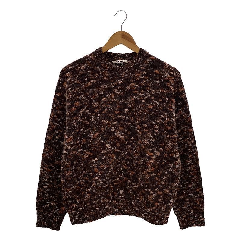 AURALEE 【美品】 / オーラリー | 2022AW WOOL MIX COLOR SLUB YARN 