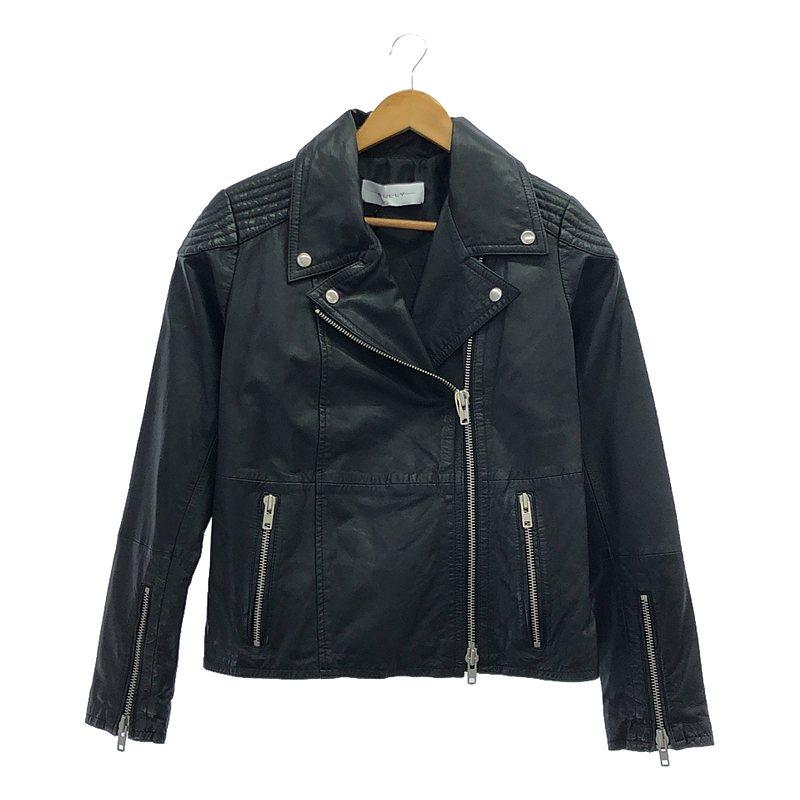 新品】 BULLY / ブリー | ダブルライダース ジャケット 42 ブラック 