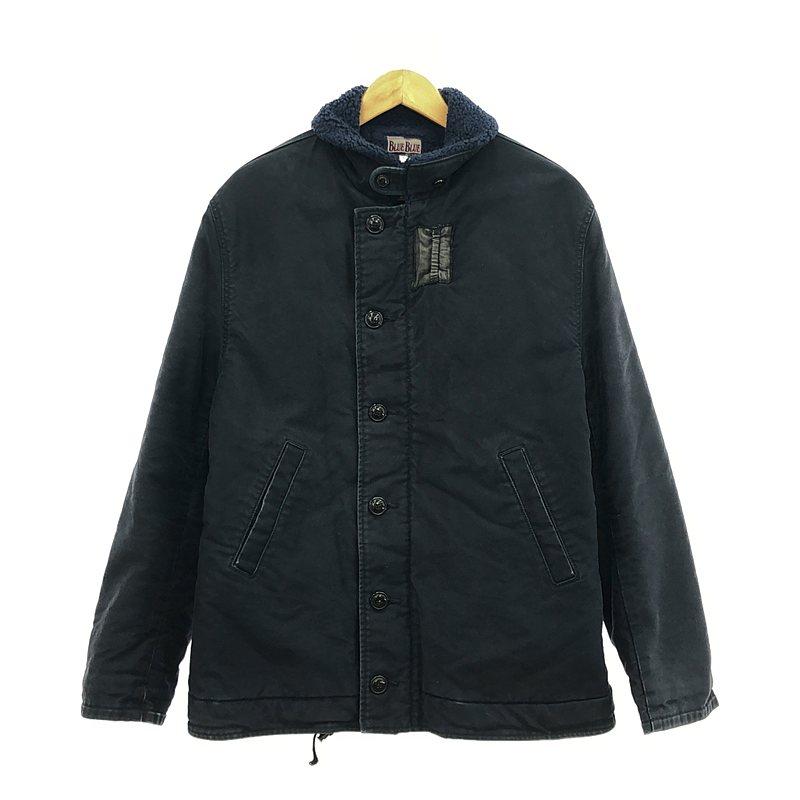 BLUE BLUE N-1 デッキジャケット　コーデュロイ　ボア　コート BLUE BLUE - BLUE BLUE / ブルーブルー | コーデュロイ ボア