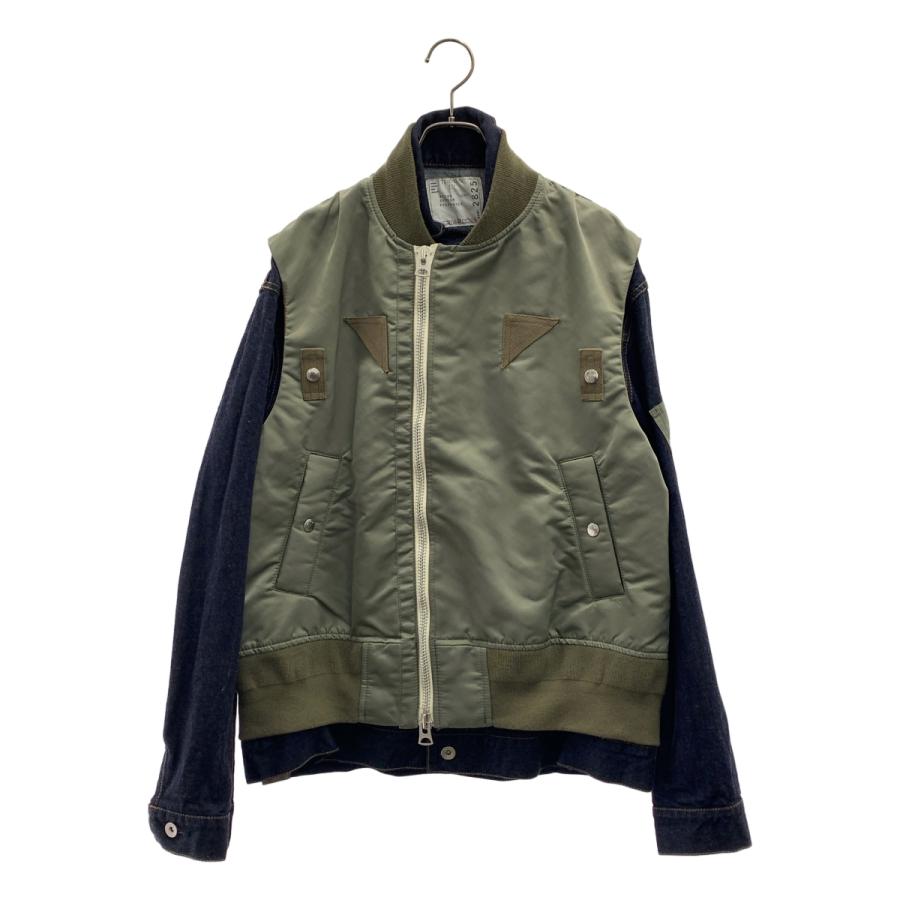sacai（サカイ） Nylon Twill Mix Blouson ナイロン ツイル ミックス
