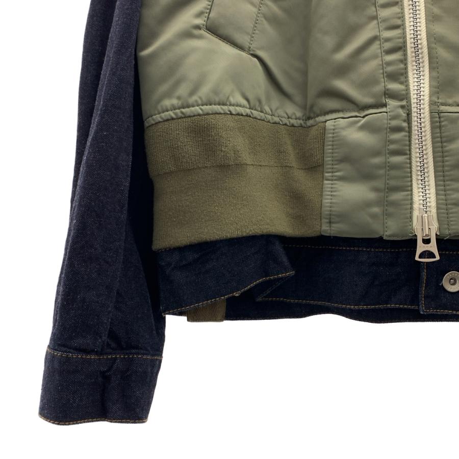 sacai（サカイ） Nylon Twill Mix Blouson ナイロン ツイル ミックス