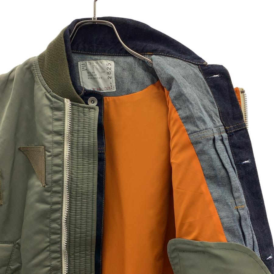 sacai（サカイ） Nylon Twill Mix Blouson ナイロン ツイル ミックス