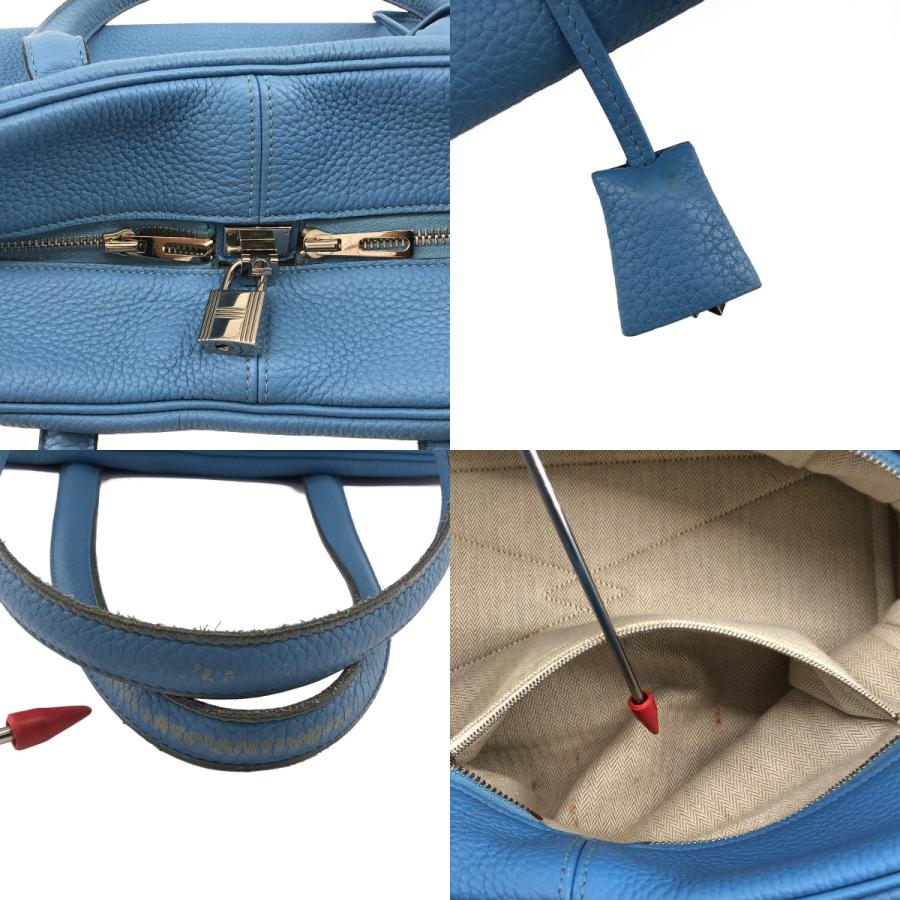 HERMES（エルメス） ヴィクトリア35 レザー ハンドバッグ : KLD ヤフー