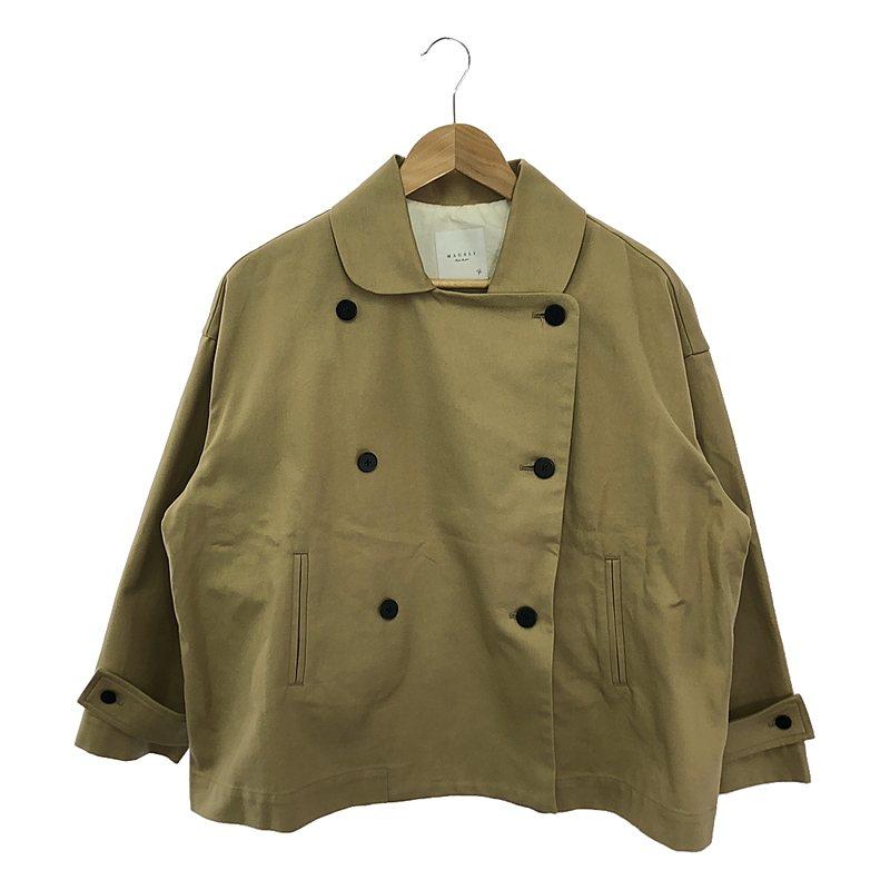 美品】 MAGALI / マガリ | コットンサージ ショートコート ジャケット  
