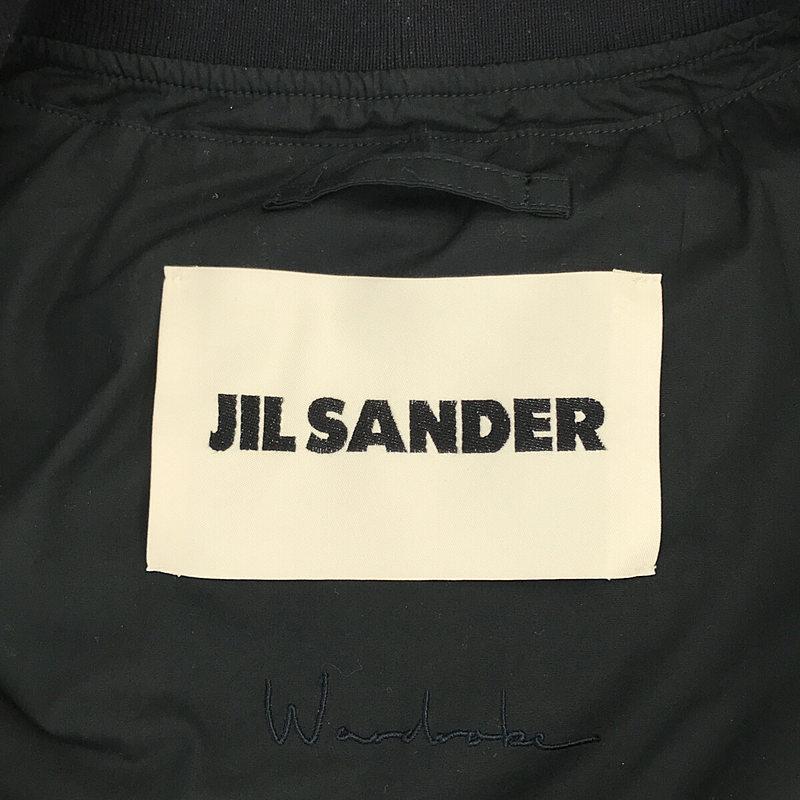 JIL SANDER / ジルサンダー | 2022AW | ウールギャバ 中綿 ボンバージャケット / 総裏地 | 48 | ダークネイビー | メンズ｜kldclothing｜11