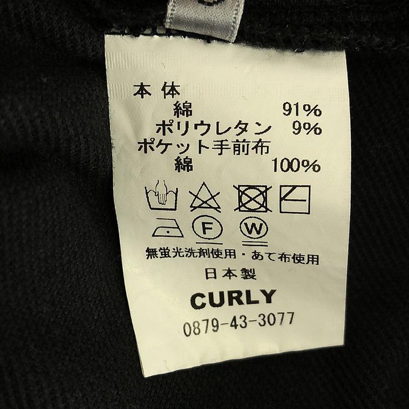 CURLY / カーリー | MAZARINE HZ PARKA デニム ハーフジップ プルオーバーパーカー ジャケット | 3 | ブラック | メンズ｜kldclothing｜06