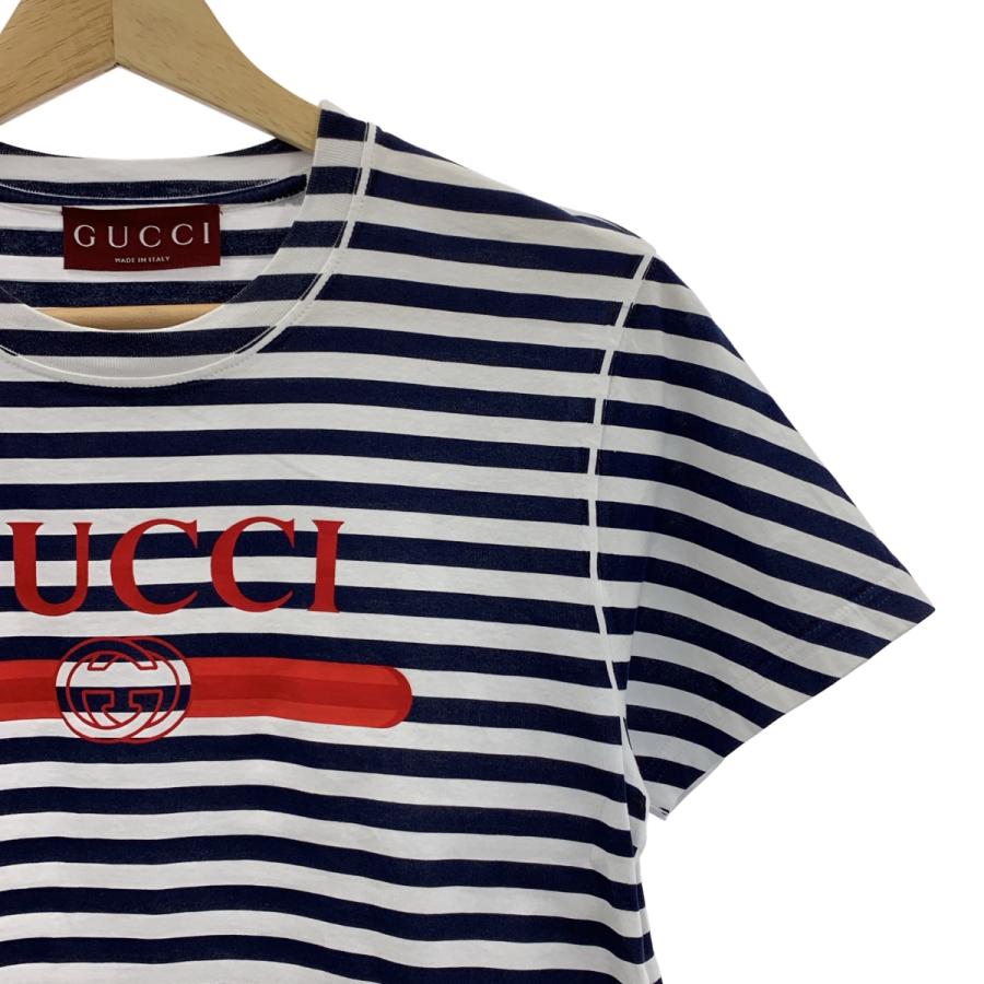 GUCCI グッチ Tシャツ ロゴ インターロッキング プリント GUCCI（グッチ）インターロッキングプリントTシャツ』ハイ