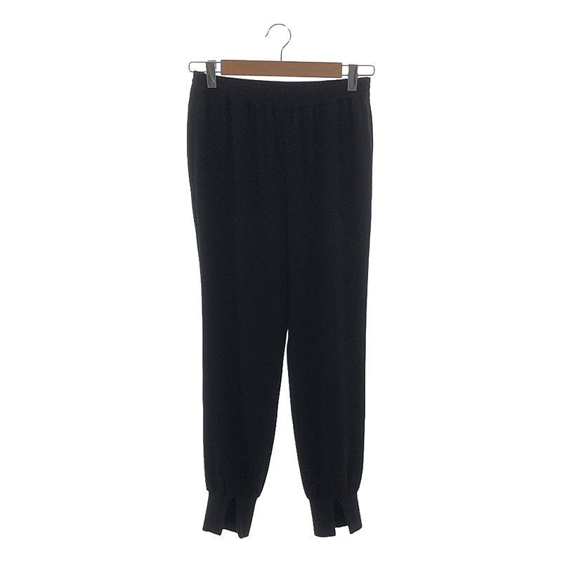 美品】 Col Pierrot / コルピエロ | スソリブパンツ | 34 | ブラック  