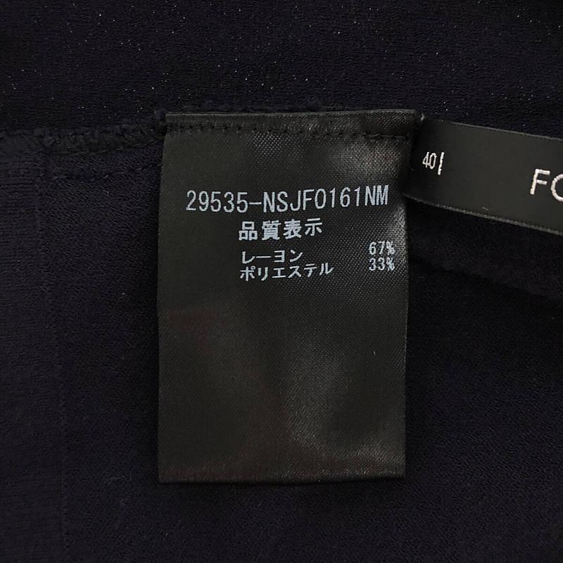 FOXEY NEW YORK / フォクシーニューヨーク | レーヨン混 パピヨン ボレロ カーディガン | 40 | ネイビー | レディース｜kldclothing｜06