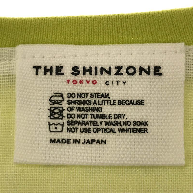 Shinzone / シンゾーン | COLOR LONG  TEE カットソー | F | LIME GREEN | レディース｜kldclothing｜05
