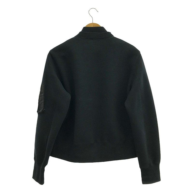 sacai サカイ Sponge Sweat Blouson ブラック sacai（サカイ） 【美品】 | Sponge Sweat Blouson ブルゾン | 2