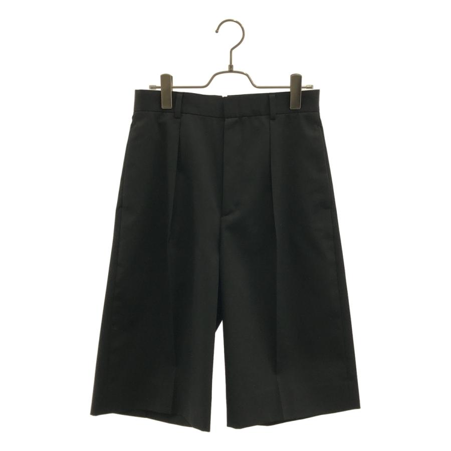 LOEFF（ロエフ） ウールギャバジン バミューダ ワイド ショートパンツ