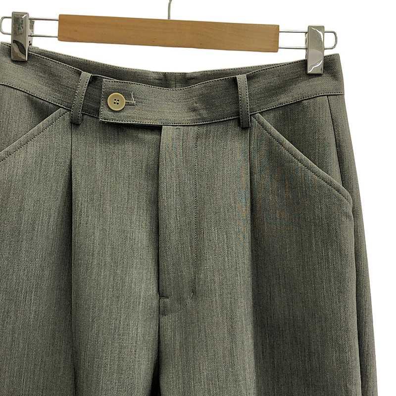 foufou / フーフー | one tuck S.F. pants タック スラックス foufou / フーフー | one tuck S.F. pants タック スラックス
