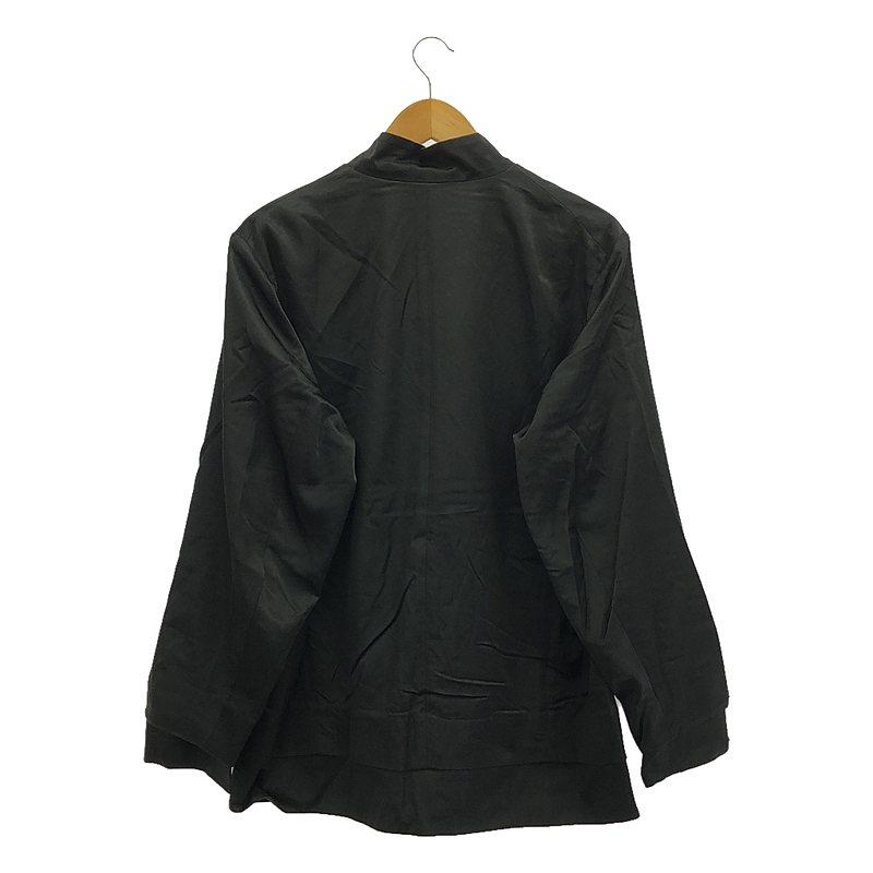 【新品】  prasthana / プラスターナ | 残響 stand neck jacket | M | ブラック | メンズ 新品】 prasthana / プラスターナ | 残響 stand neck jacket M