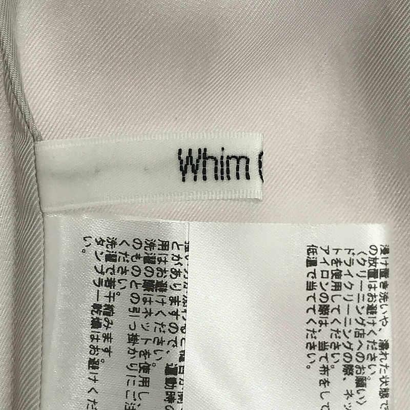 Whim Gazette / ウィムガゼット | 2022AW | ×【eclat premiumコラボ】ボウタイブラウス | F | ライトグレー | レディース｜kldclothing｜05