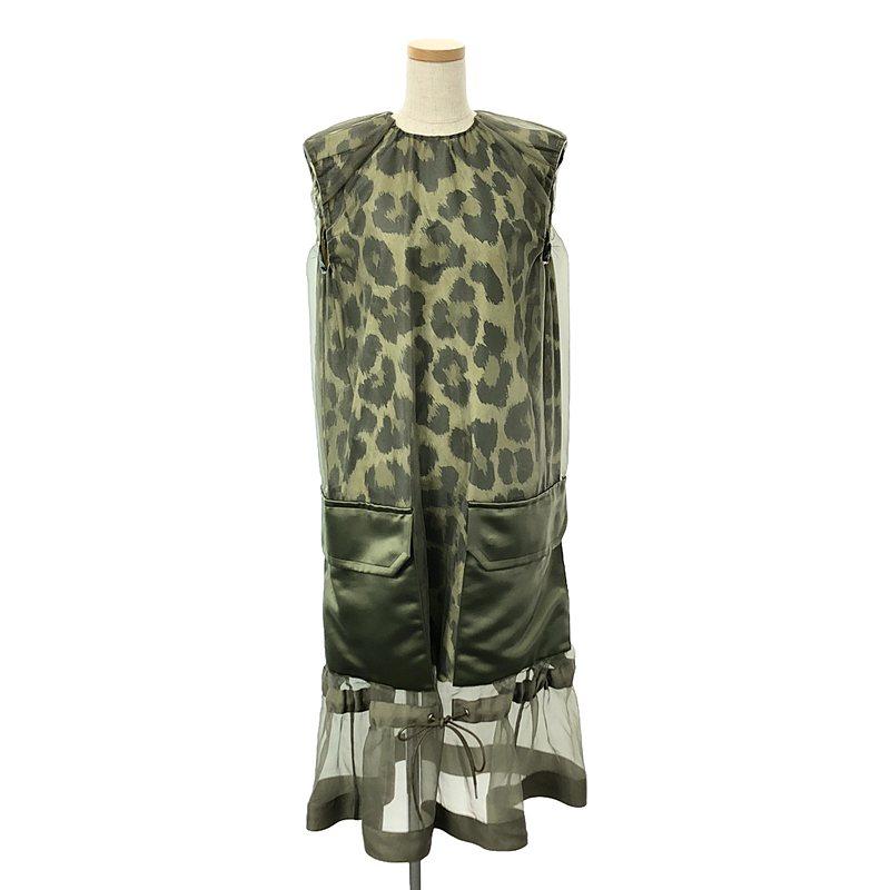 sacai 【美品】 / サカイ | 2022SS レオパードプリント sacai 【美品】 / サカイ | 2022SS レオパードプリント
