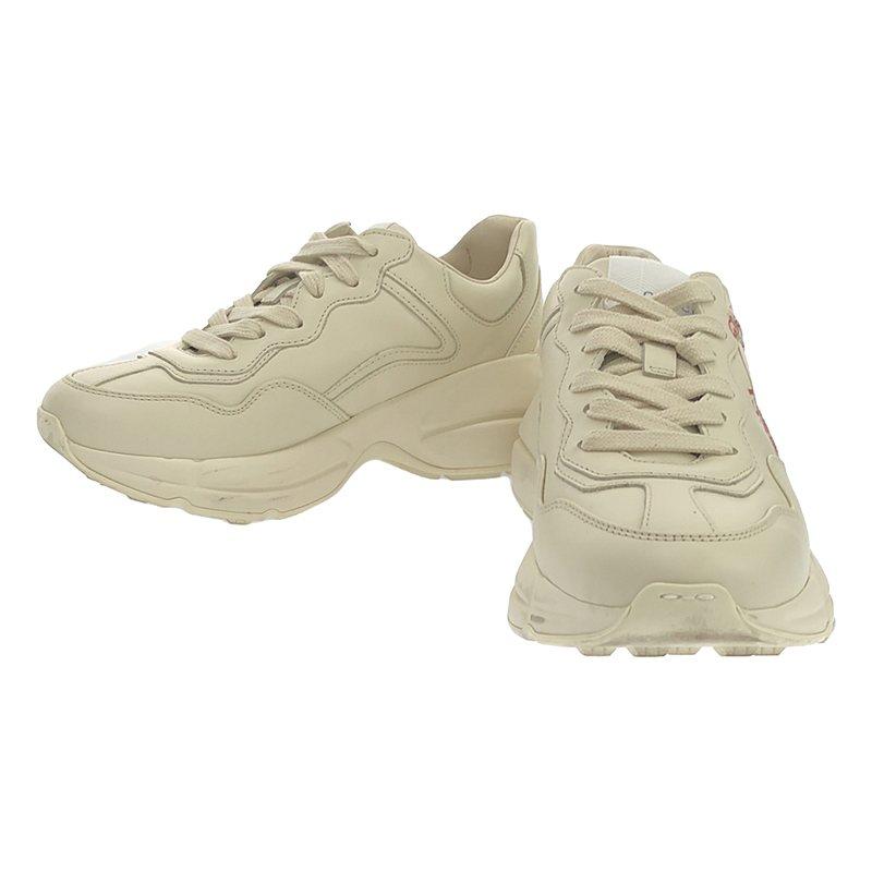美品】 GUCCI / グッチ | 630609 RHYTON ライトン GGロゴ スニーカー 