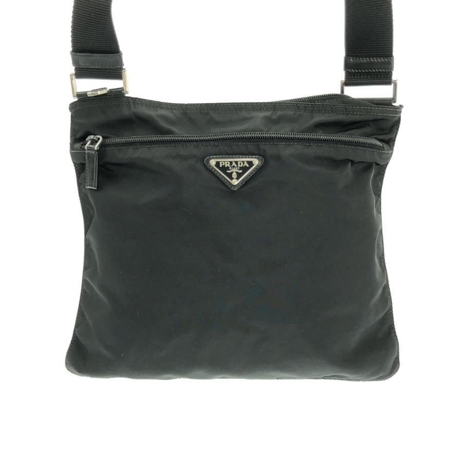 PRADA（プラダ） ナイロン トライアングルロゴ ショルダーバッグ : KLD