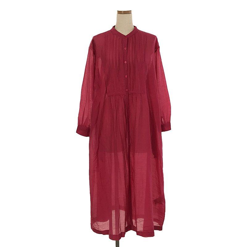 SOIL / ソイル | 2way シルク混 シャツワンピース | 2 | ピンク  